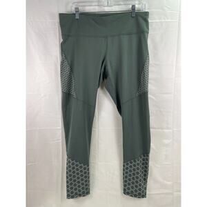 C9 Champion Women's Mid-Rise Charcoal Gray Legging Activewear Knit Long Pant XXL